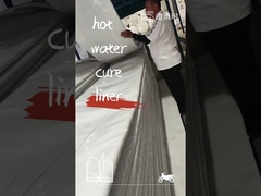 Revestimiento inversor por gravedad de agua para reparación de alcantarillado municipal con inversión de agua CIPP sin zanjas