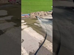 boca que echa en chorro de alta presión