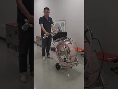 Equipo de curado UV tipo barra de empuje para tuberías laterales