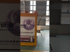 Curado en el lugar UV Instalación de equipos CIPP Alcantarillado de pequeño diámetro Reparado sin excavación