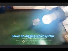 Super gran revestimiento UV DN1650 por 65m de longitud fue instalado en Qingdao Shandong