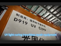 Tubo de drenaje sin zanjas de hierro fundido Reparación Inspección Cable Tray Pin de eje recíproco