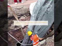 Rehabilitación exitosa de tubería sin zanja DN2000 de alcantarillado mediante CIPP UV