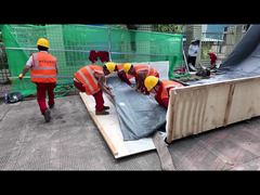 presión uv revestimiento cipp tubería curada en sitio máquina construcción sin zanja reparación fontanería