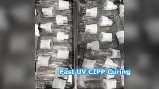 Lámparas de curado UV CIPP de alto rendimiento para reparación de tuberías
