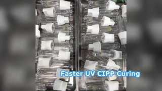 Lámparas de curado UV CIPP de alta intensidad para reparación de tuberías