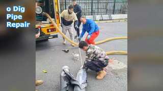 Reparación de tuberías sin zanja LED UV CIPP