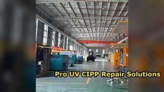 Equipo CIPP UV avanzado para reparación de tuberías sin zanja