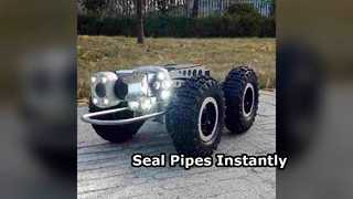 Los tapones inflables para tuberías CIPPTECH sellan las alcantarillas