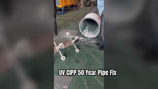 Reparación de tuberías UV CIPP Solución de 50 años