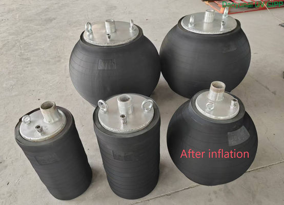 DN100-DN1000 Enchufe de prueba de tubería de alta presión para ensayo de estanqueidad de alcantarillado Presión máxima 6bar Rango DN100-DN1000