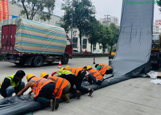 Construcción de tuberías sin zanjas Rendimiento duradero UV CIPP 10-200m de longitud